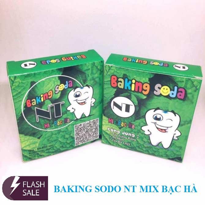 (XÃ KHO) Combo 2 bịch Baking Soda Bạc Hà tiện dụng