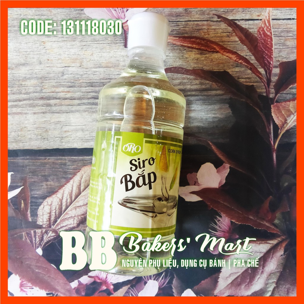 Siro bắp hàn quốc oro - chai 600gr