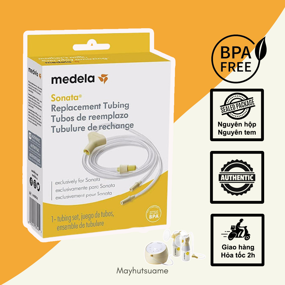 Phụ kiện dây hút máy hút sữa Medela Sonata - Sonata Flex - hộp nguyên seal