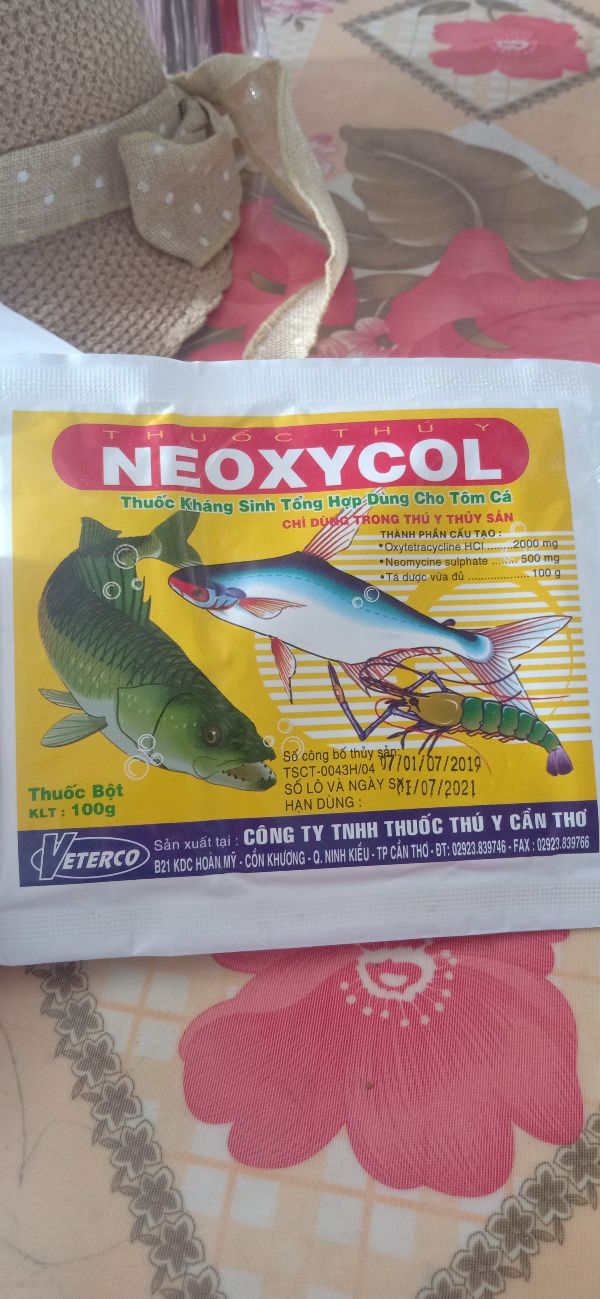 Kháng Sinh Tổng Hợp Cho Cá, Bệnh lở loét, đốm trắng, trùng mỏ neo, tuột nhớt, sình bụng ở cá - 117