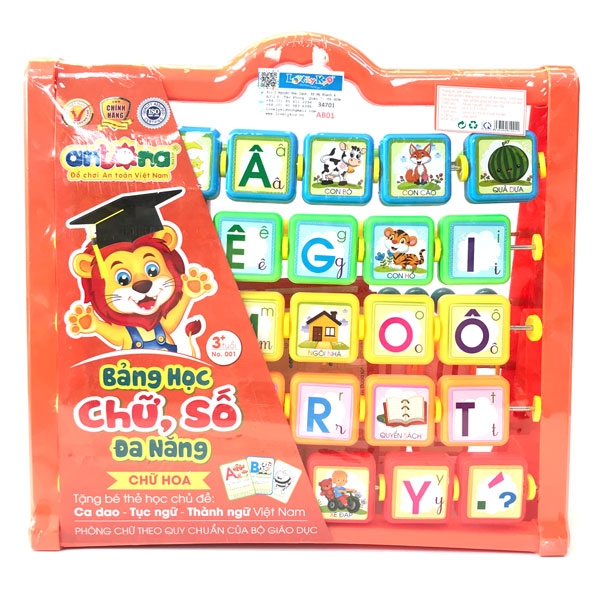 Bảng học chữ và số đa năng antona