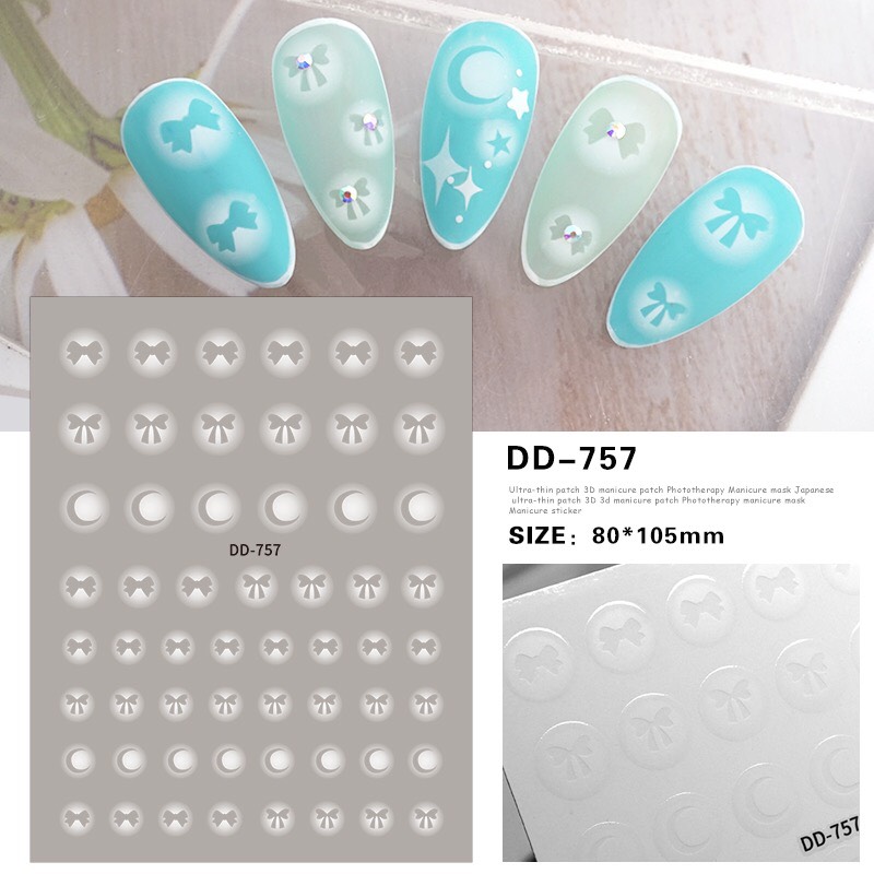 Miếng Dán Sticker Dán Móng Nail - Sugar Nails