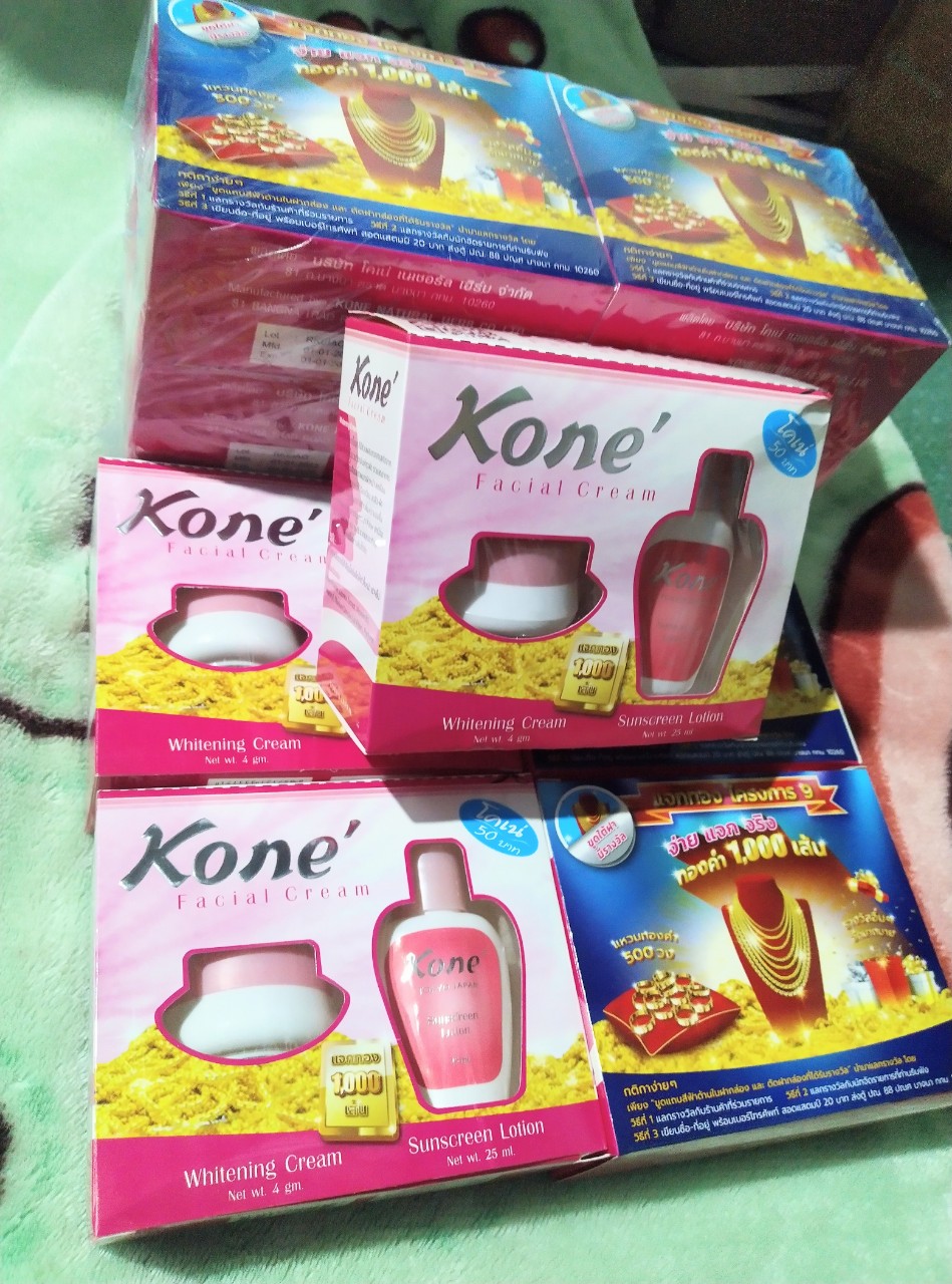 Set kem kone thái lan dưỡng trắng giảm mụn thâm