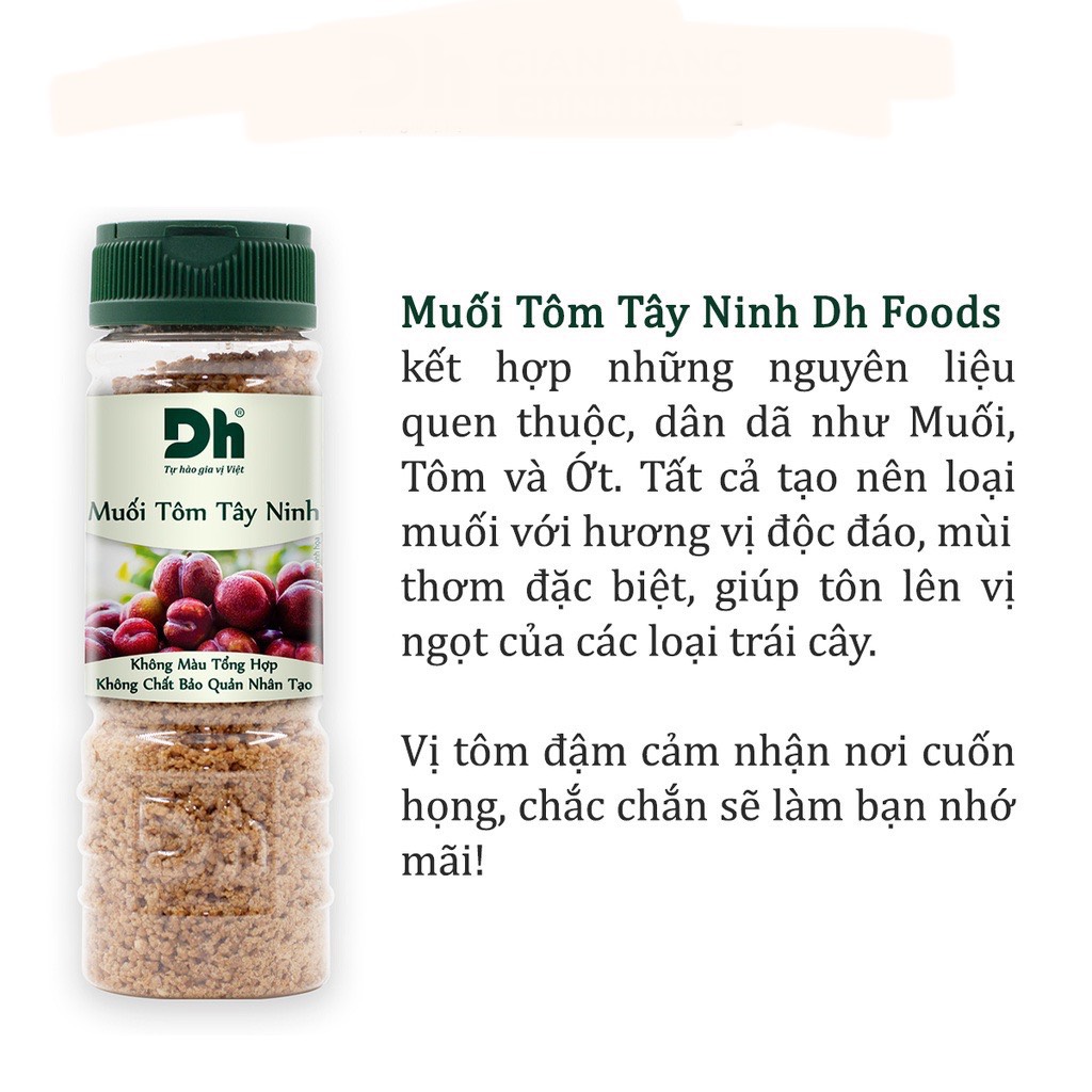 Muối tôm Tây Ninh 110g Dh Food - AN MART
