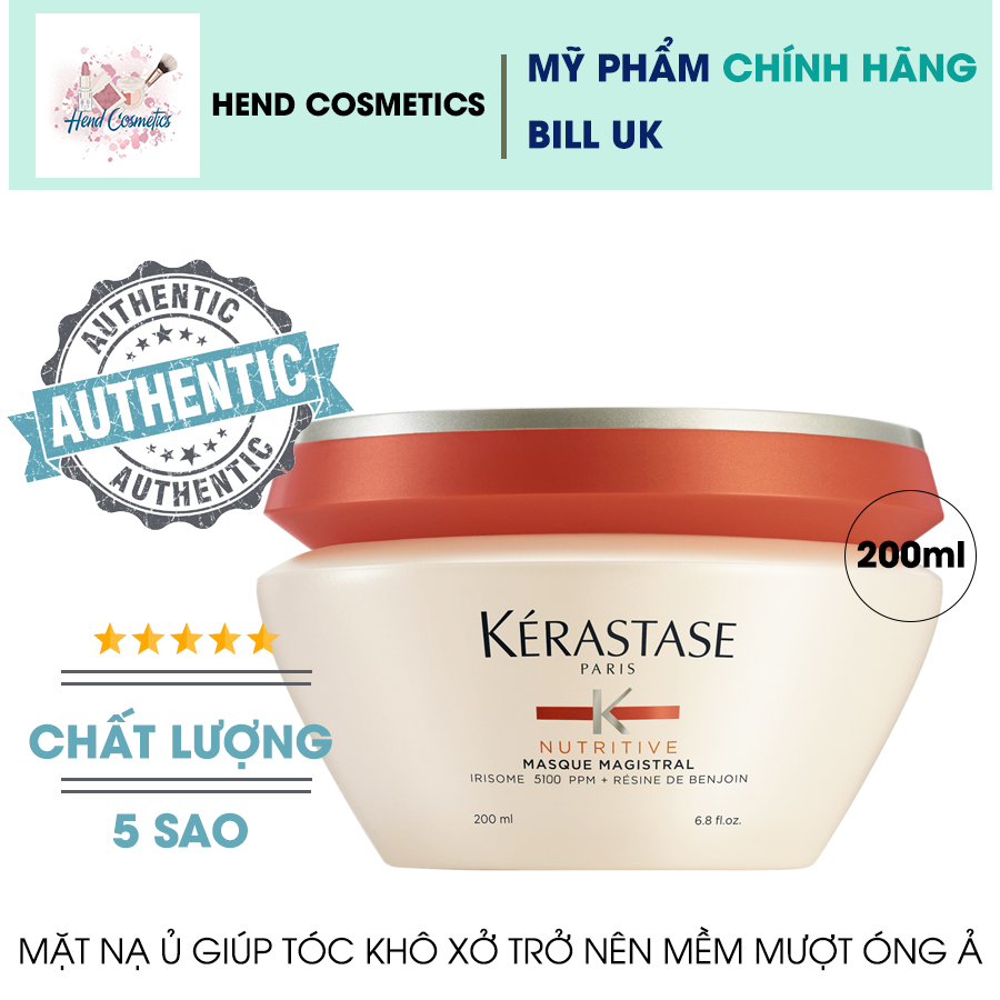 Dầu hấp tóc mềm mượt Kerastase Nutritive Masque Magistral 200ml