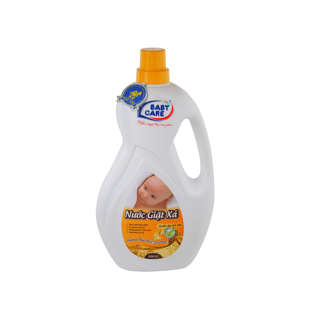 Nước Giặt xả Baby care Hương Thảo Mộc 2 lít: