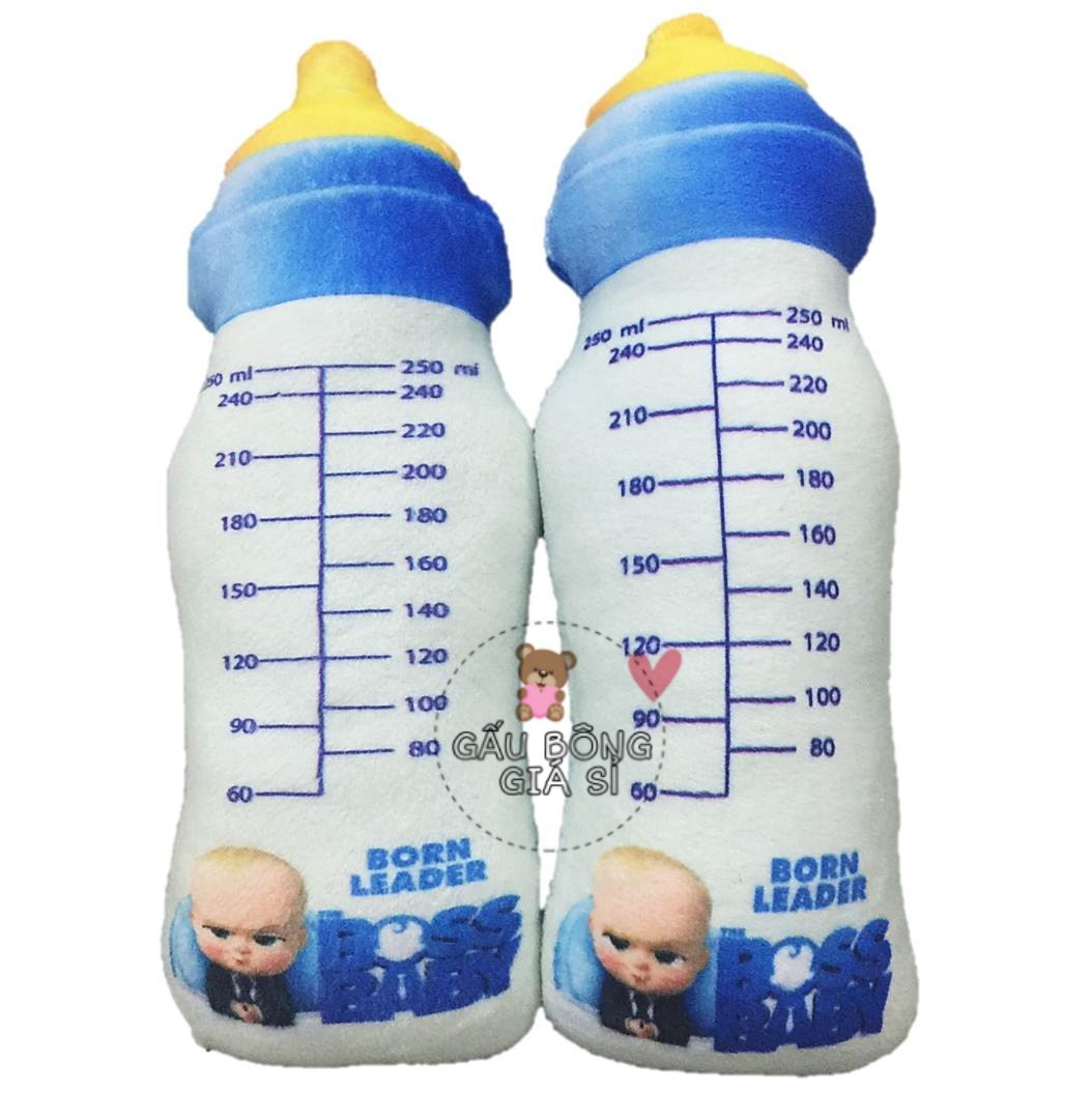 GẤU BÔNG BÌNH SỮA 20cm GẤU BÔNG CHO BÉ GẤU BÔNG 3D HÀNG VIỆT NAM