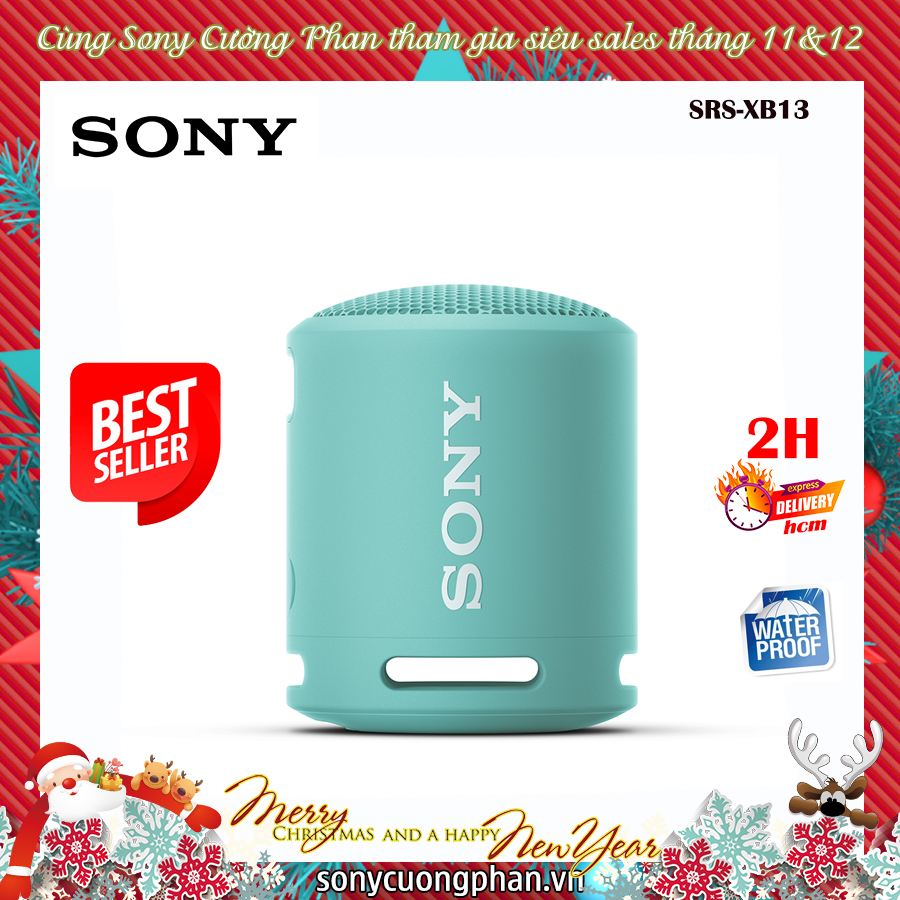 Loa bluetooth sony srs-xb13 - hàng chính hãng sony việt nam - bảo hành 12 tháng
