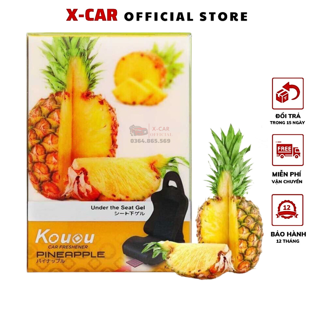 Sáp thơm thiên nhiên hương dứa Kouou Nhật Bản