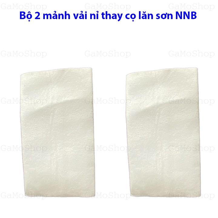 [HCM]Bộ 2 miếng vải nỉ thay cho cọ lăn sơn thông minh NNB Hàng VN - GaMoShop
