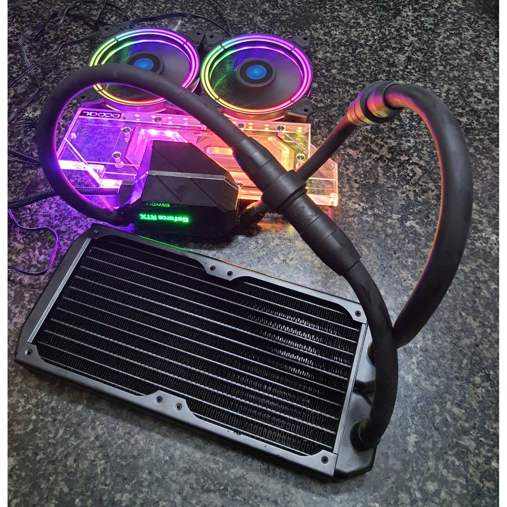 Tản nhiệt nước aio alphacool cho vga 2080ti fe