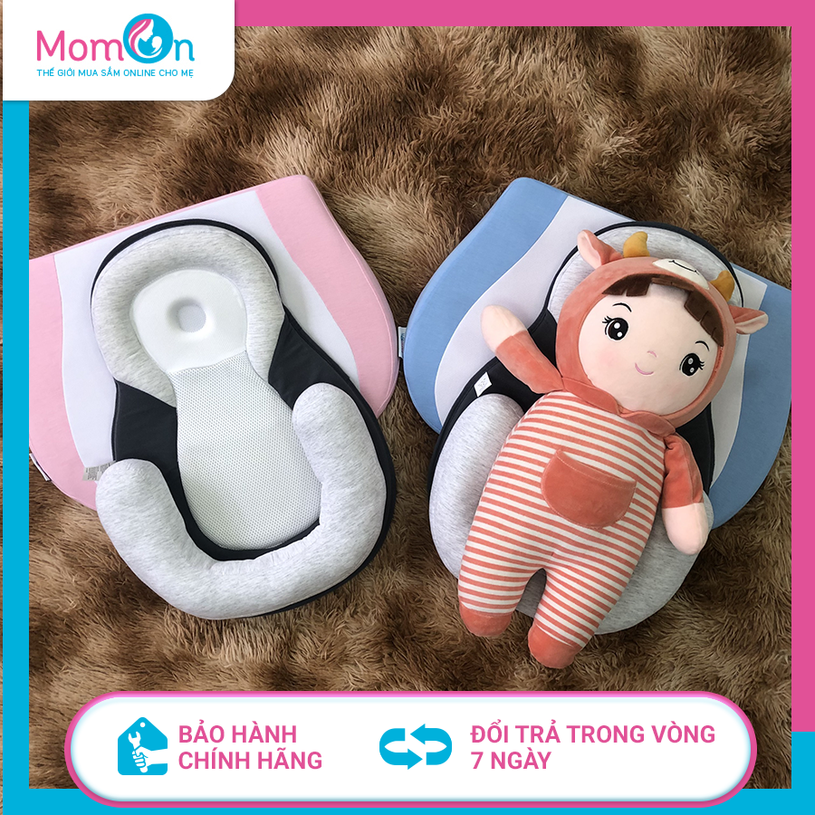 Combo Đệm ngủ đúng tư thế & Gối chống trào ngược (Lõi cao su)