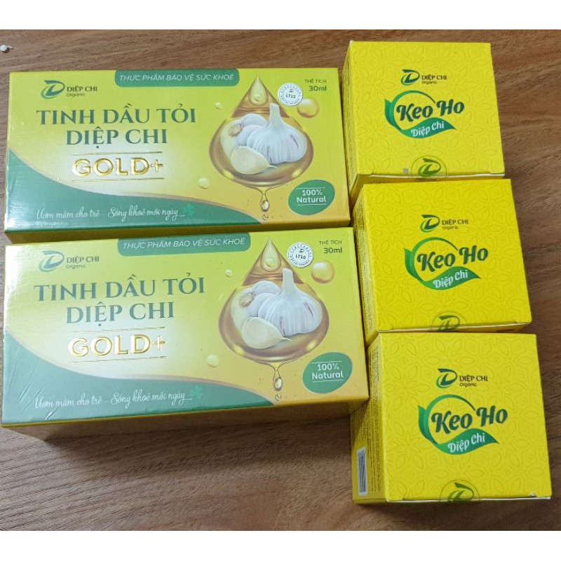 Combo Dầu Tỏi Keo Ho Diệp Chi 5 Lọ