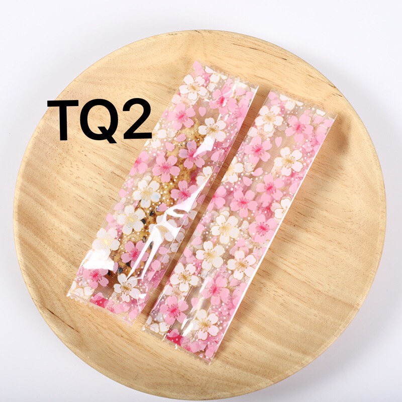 Túi đựng bánh tart thuyền/ bánh quy dài TQ2