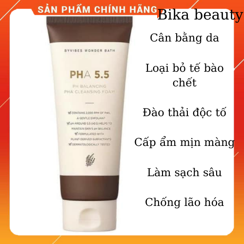 Sữa rửa mặt 2in1 pha 5.5 wonder bath