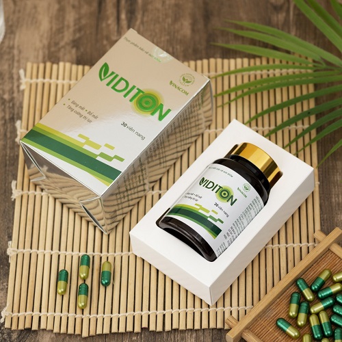 Viên uống bổ mắt viditon - giúp sáng mắt , bổ mắt , tăng cường thị lực cho mắt - hộp 30 viên