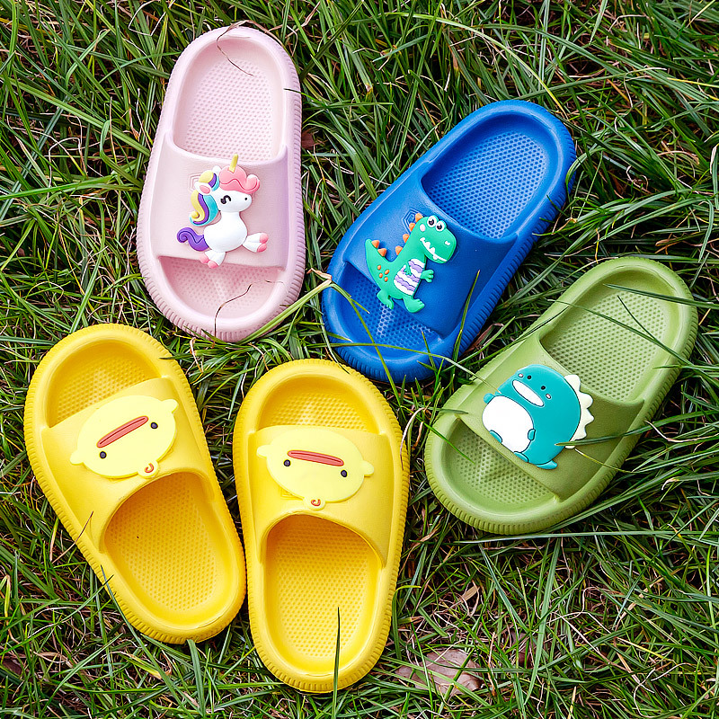 Dép lê quai ngang trẻ em dép bánh mì cute cho bé trai bé gái