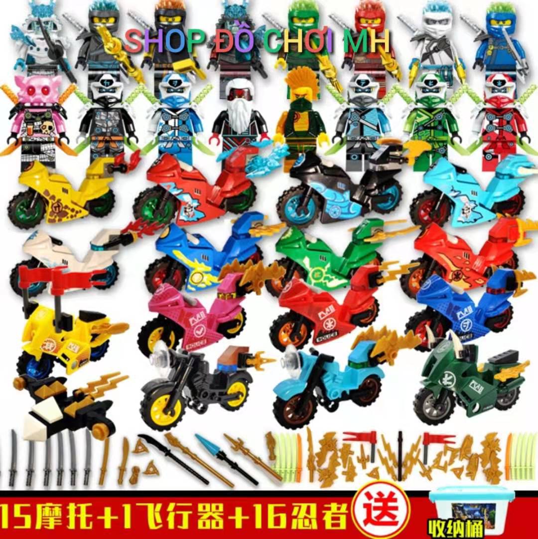 Đồ chơi xếp hình lắp ráp các nhân vật ninja