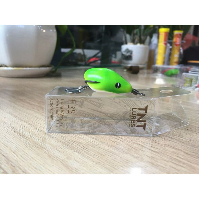 Mồi lure cá lóc t n t f35 8g nhiều màu