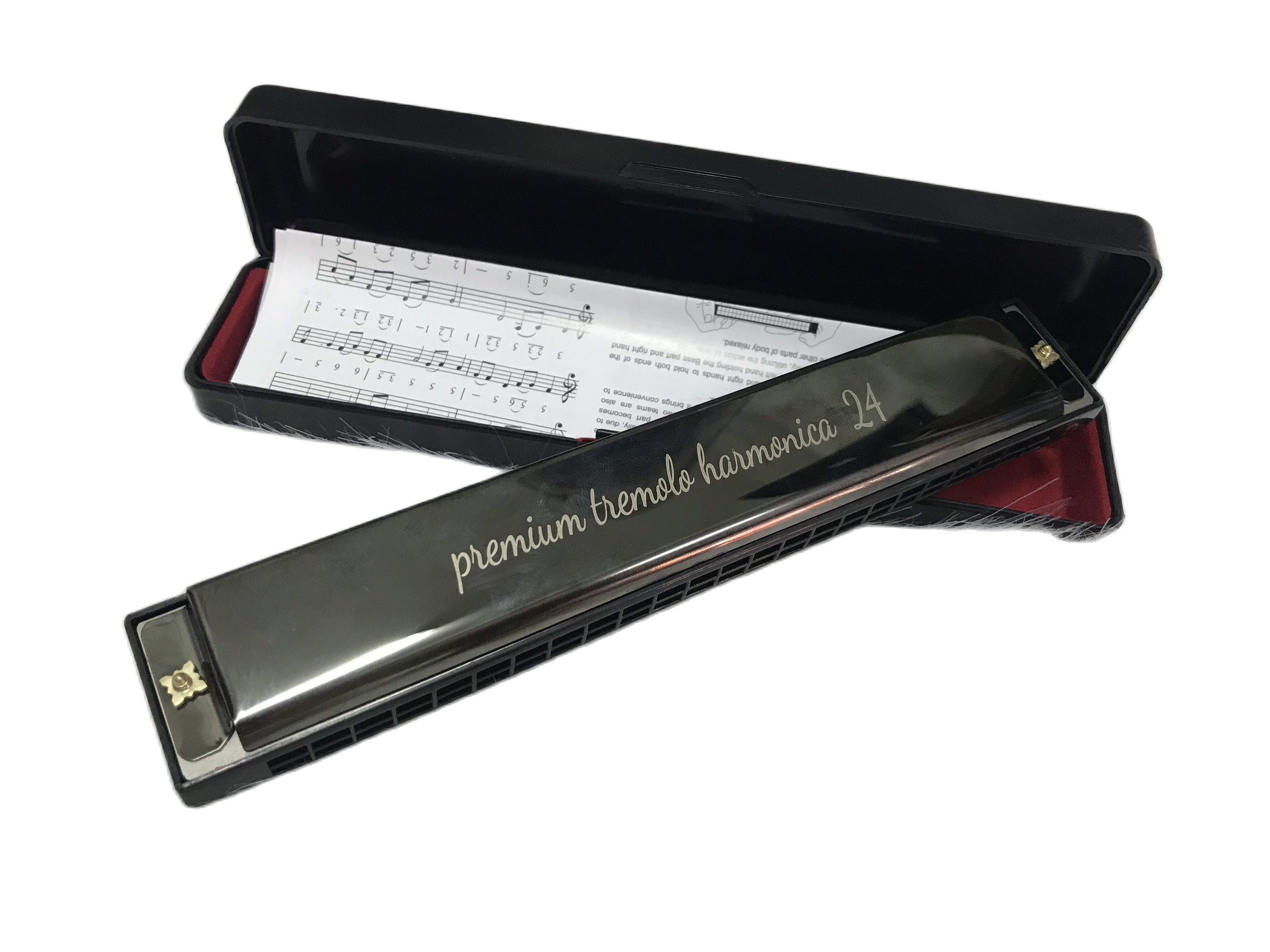 Kèn Harmonica 24 Lỗ tặng kèm hộp đựng cao cấp