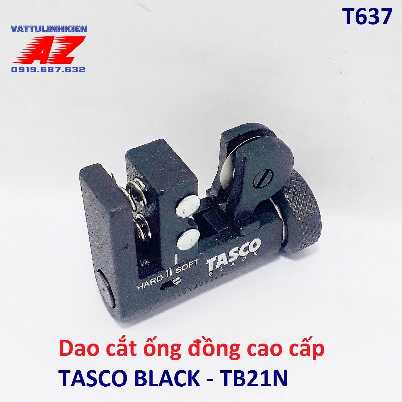 Dao cắt ống đồng cỡ 4-16mm tasco black - japan model :tb21n