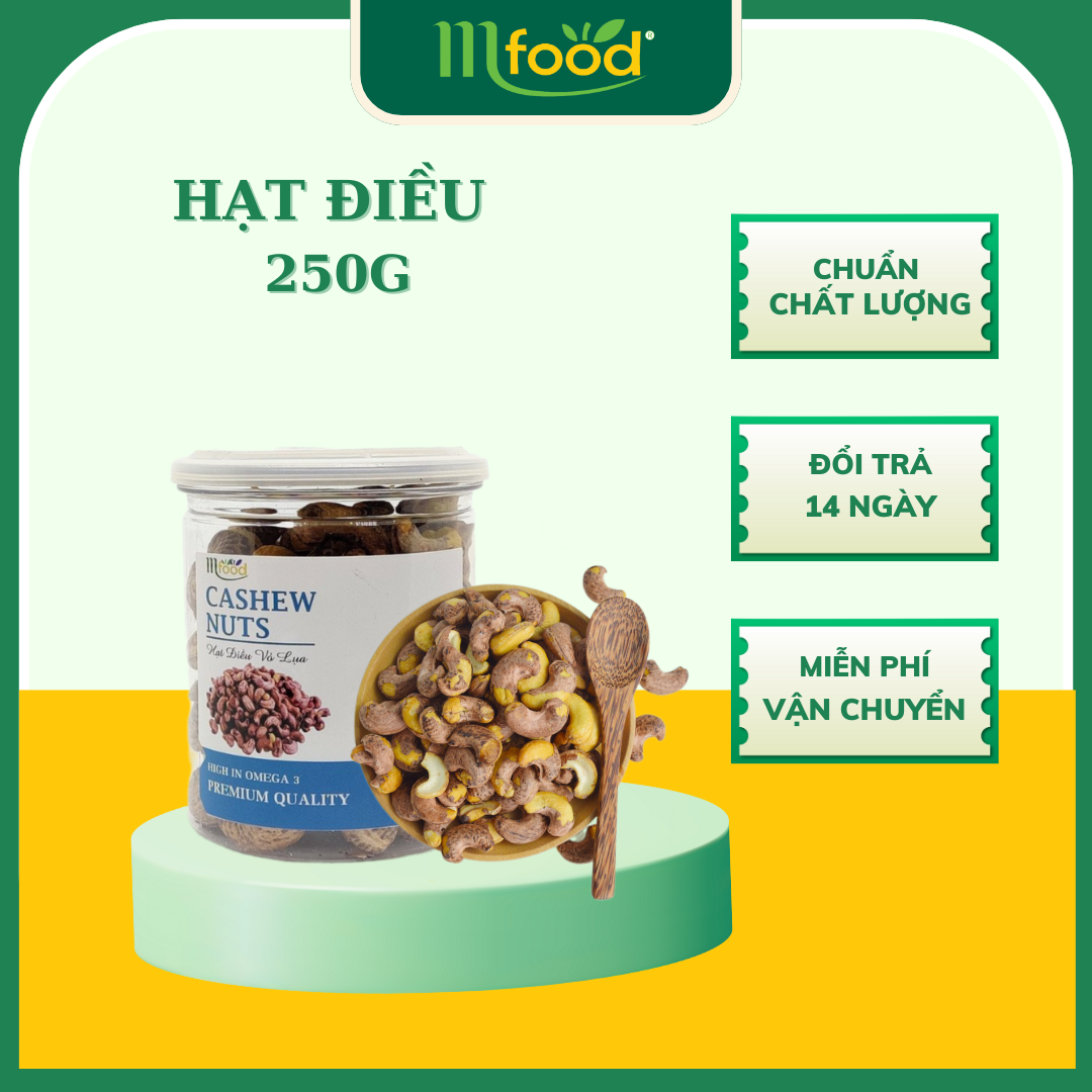 Hạt điều bình phước mfood hũ 250gr