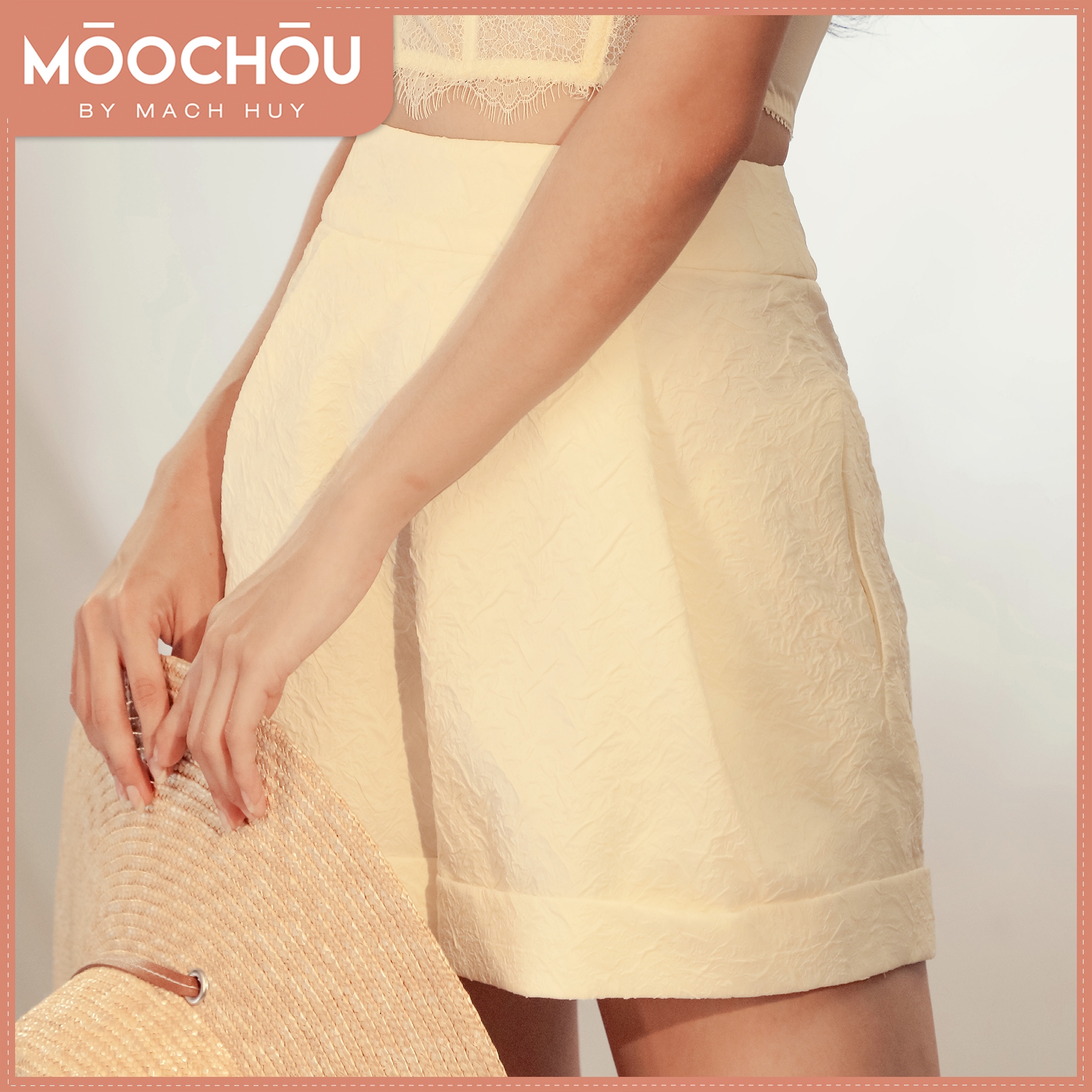 Quần short tôn dáng cosmo short - moochou