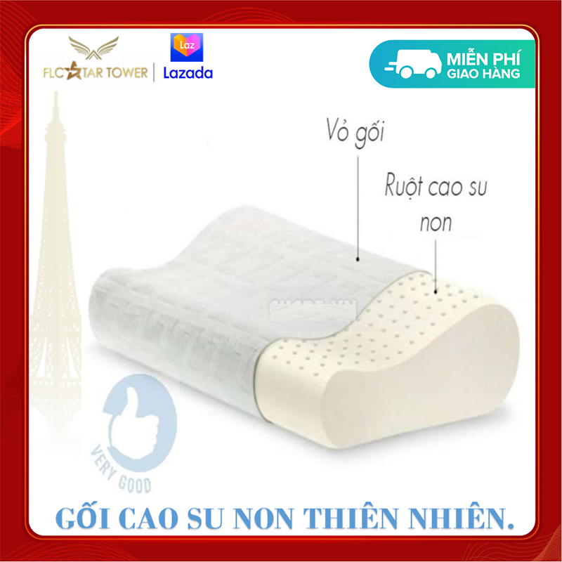 [HCM]Gối Cao Su Thiên Nhiên Giá Rẻ Gối Cao Su Non Gối Massage Gối Nằm Ovan Giá Ưu Đãi Đến 39% Gối Cao Su Thiên Nhiên 100% Được Xử Lý Bằng Công Nghệ Tiên Tiến Tiệt Trùng Vi Khuẩn.