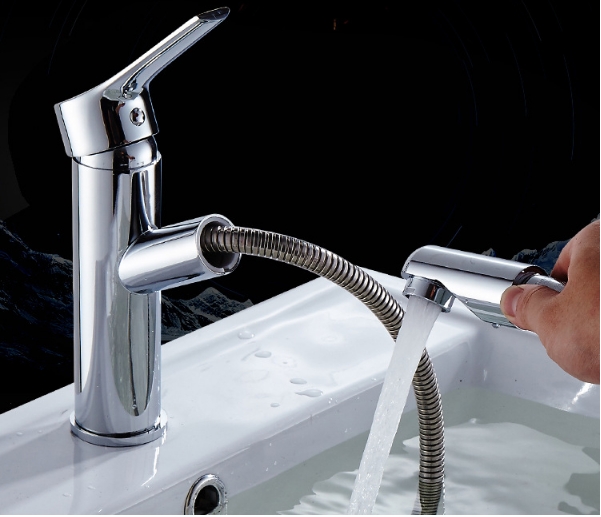 vòi lavabo đa năng rút dây Tera