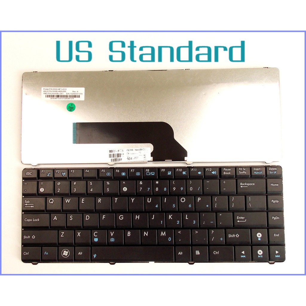 Bàn phím laptop asus k40in k40ij k40 x8a x8aij hàng nhập khẩu mới sản phẩm tốt có độ bền cao cam kết sản phẩm nhận được như hình