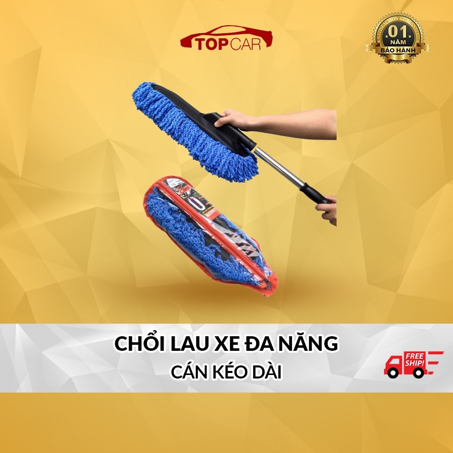 ⚡️FREESHIP 50K - TOÀN QUỐC⚡️[HÀNG LOẠI1]Chổi Lau Xe Đa Năng Chổi Lau Chùi Xe Ô Tô Gương Kính Trong Nhà Cán Dài Cao Cấp HOT SALE