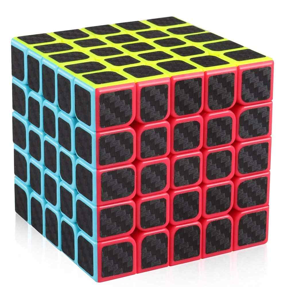 Rubik 5x5 Zcube carbon - Bản chuẩn Quốc Tế, rubik 5 tầng lập phương, phát triển siêu trí não