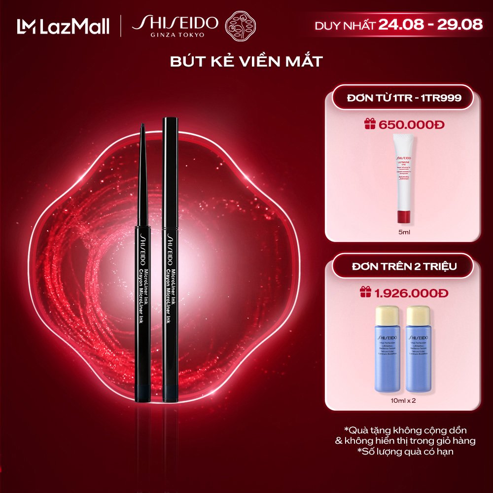 Bút kẻ viền mắt Shiseido Microliner Ink 0.08g