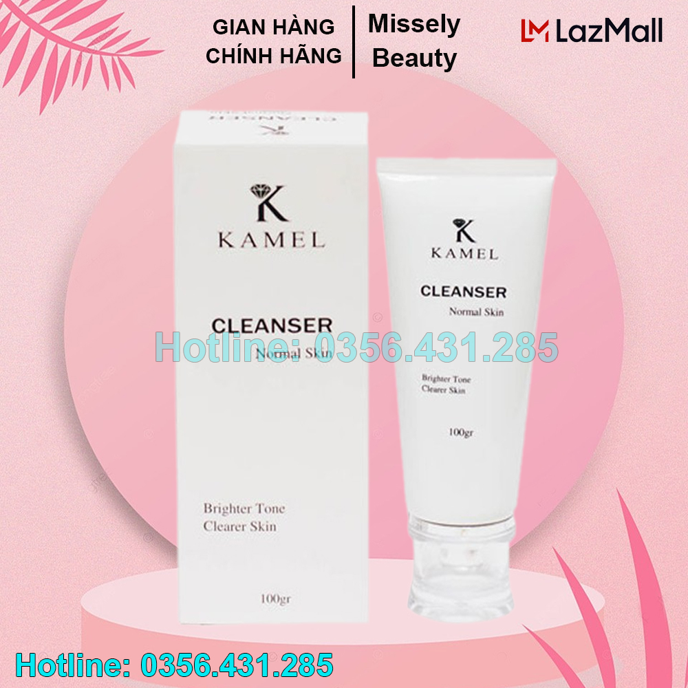 Sữa rửa mặt karmel da thường da khô da nhạy cảm cleanser normal skin 100ml