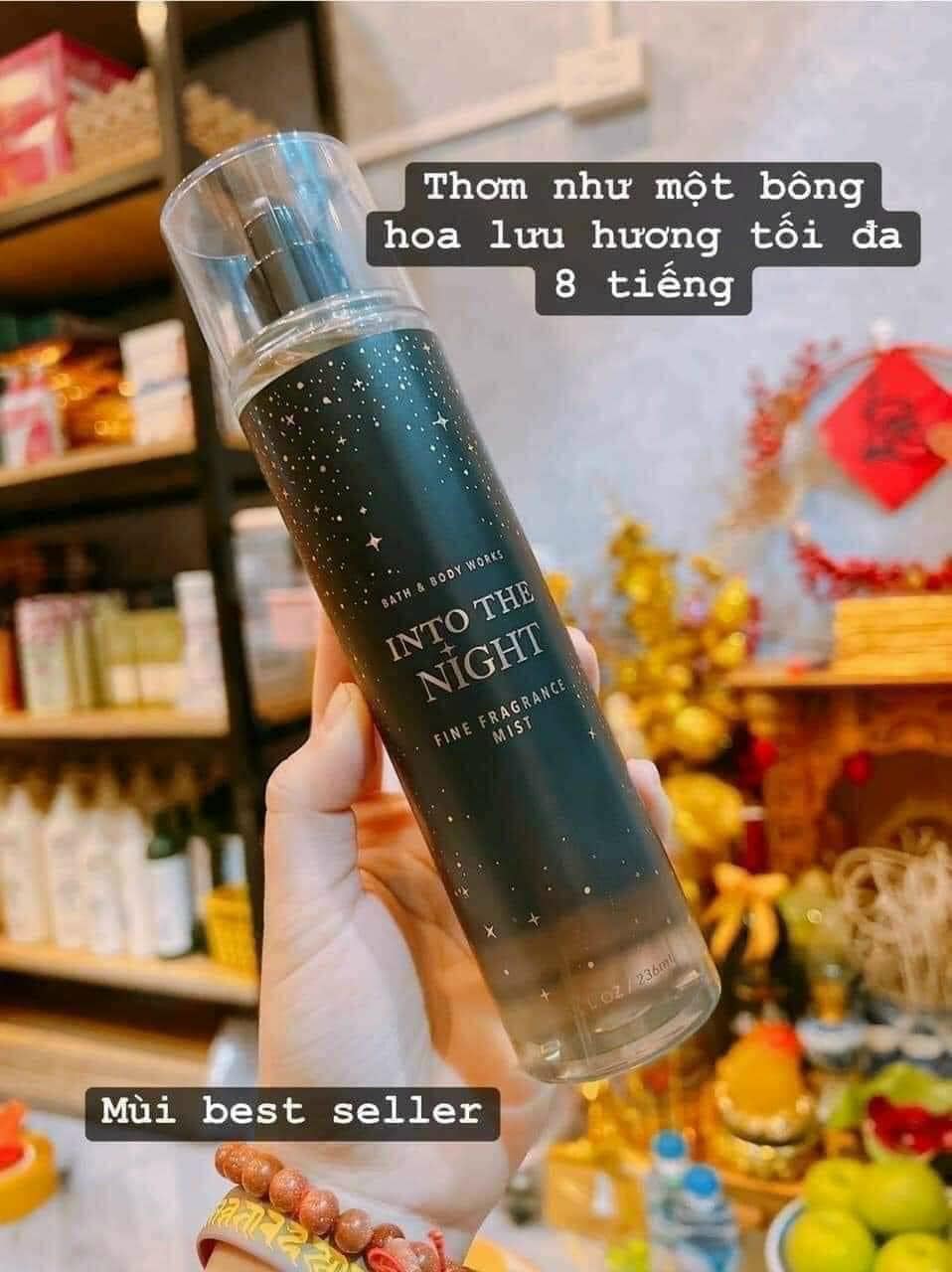 Xịt thơm toàn thân - body mist - into the night