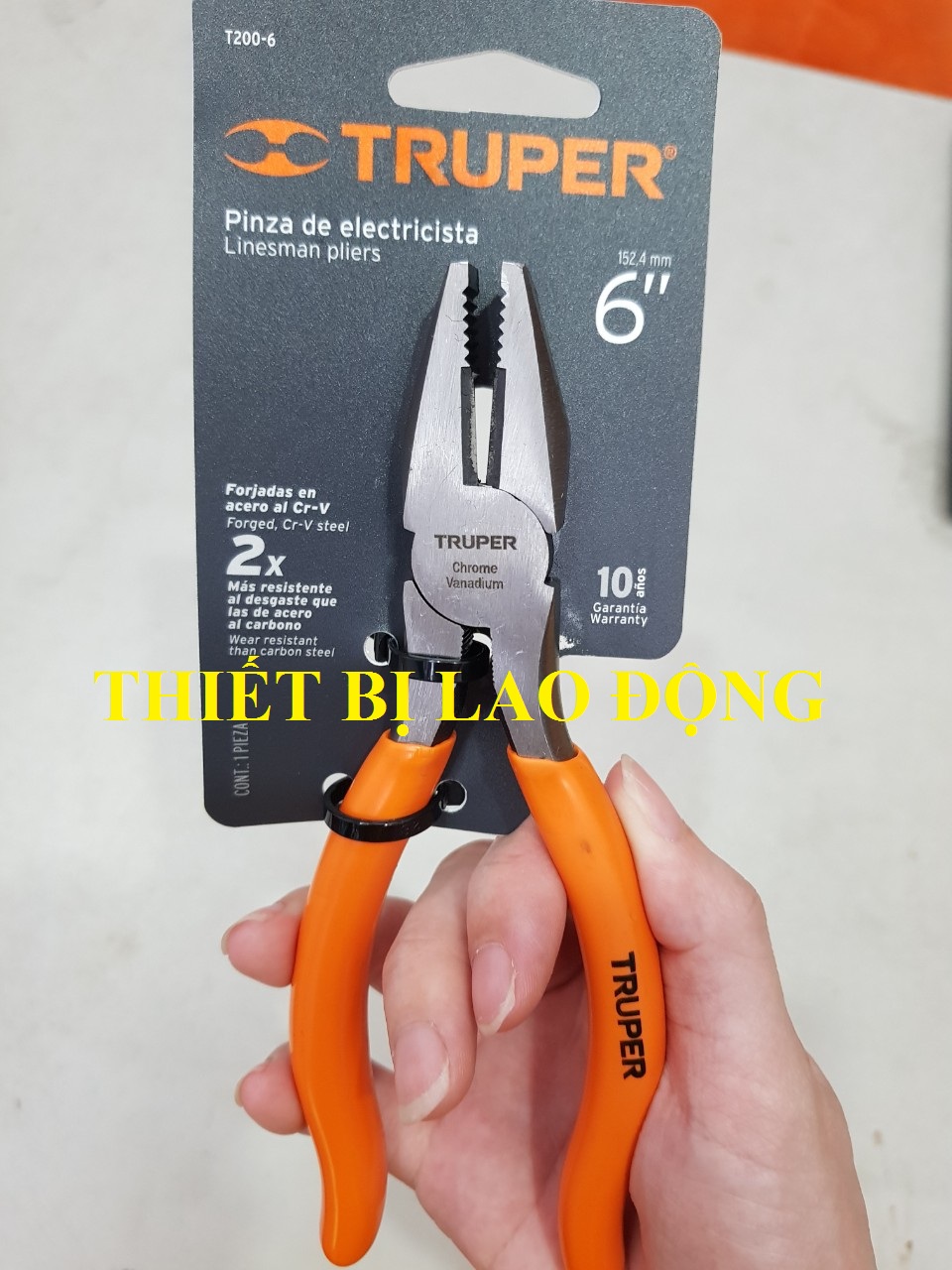 Kềm răng 6in/150mm truper - 17306