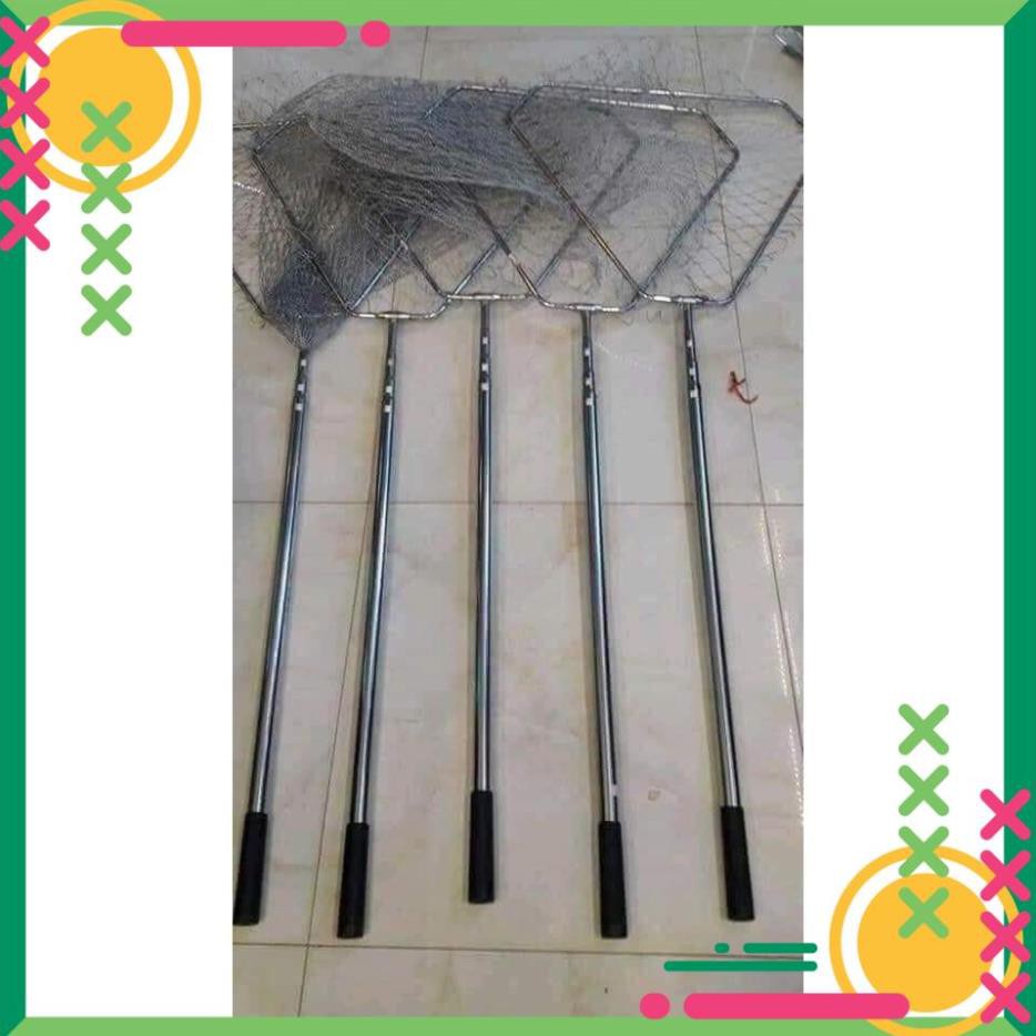 Vợt cá inox vc02/ct/.vợt câu cá