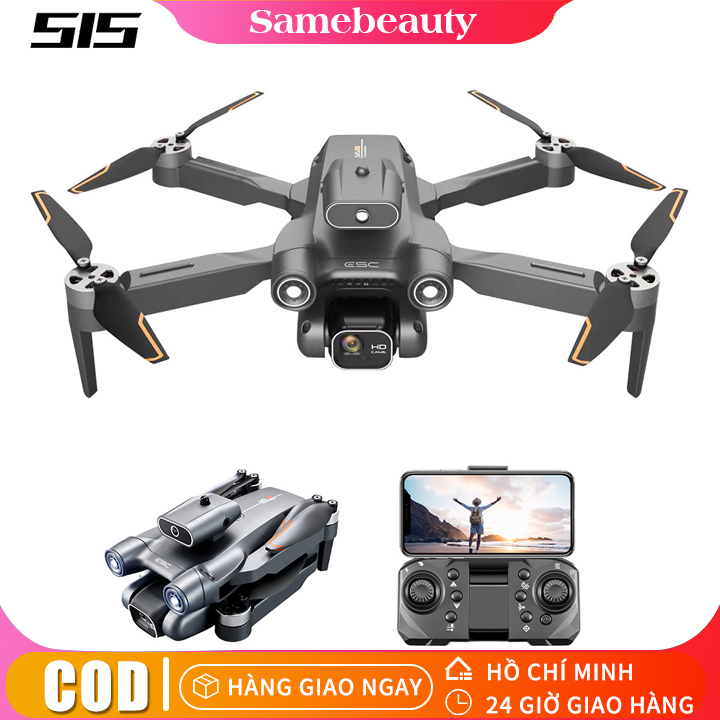 Máy Bay Flycam Camera 4K S1S Pro Max, Drone Điều Khiển Từ Xa 4 Cánh Cảm Biến Chống Va Chạm, Không Chổi Than, Bay 30 Phút, Xa 1500m