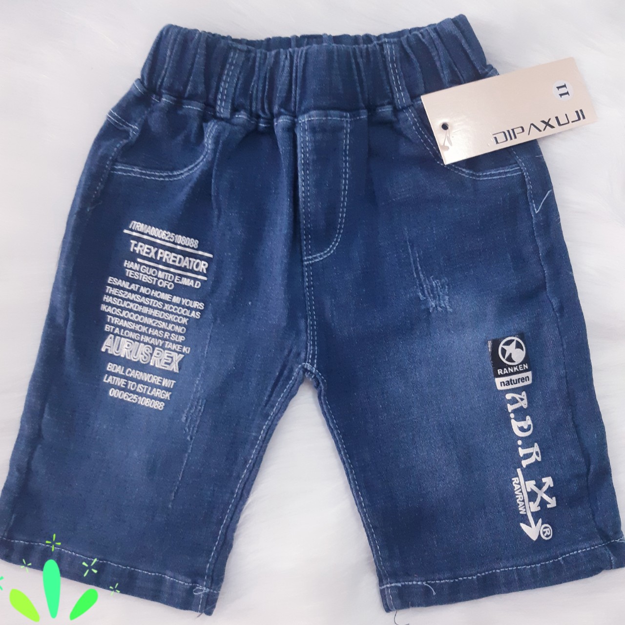 Quần Short Jean cho bé trai từ 7 - 15kg - Chất vải mềm mại [ ẢNH THẬT 100% DO SHOP CHỤP ]