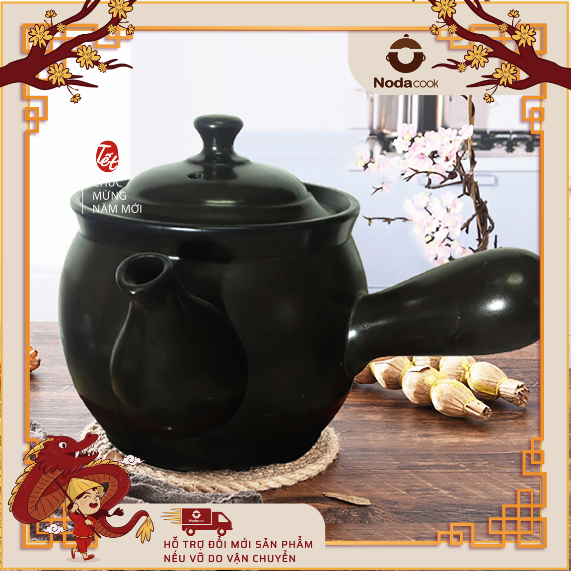 Bình sắc thuoc bắc 2 lít NodaCook