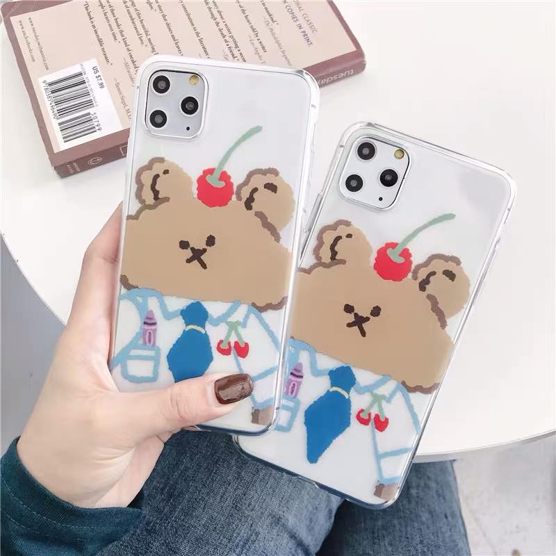 (SIÊU HOT) Ốp lưng hình gấu mặt buồn đủ dòng iphone