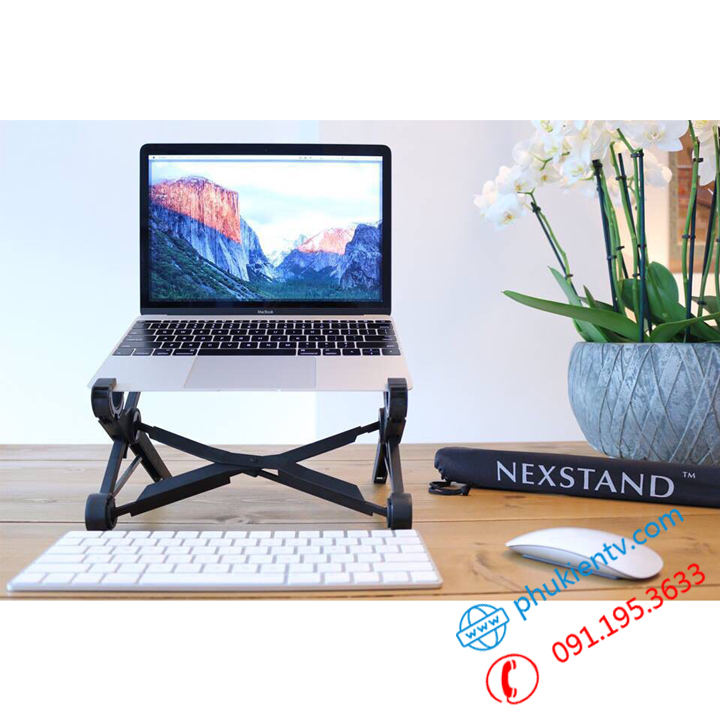 Giá đỡ laptop - Kệ để Laptop Macbook - Hãng NEXSTAND - chống mỏi - tản nhiệt tốt