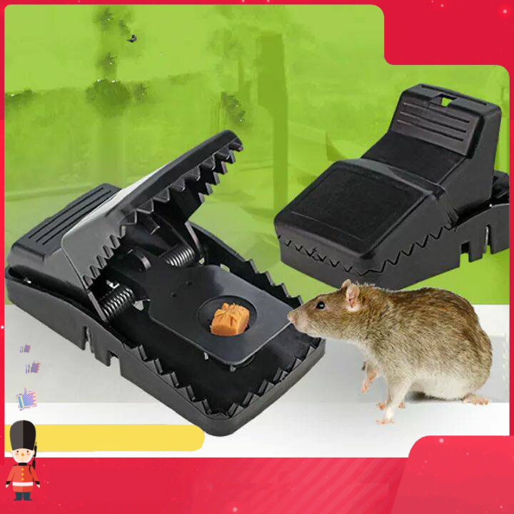 [ Combo 2 Cái ] Bẫy Chuột Thông Minh Loại Kẹp - Bẫy chuột tại nhà ( Siêu nhạy )