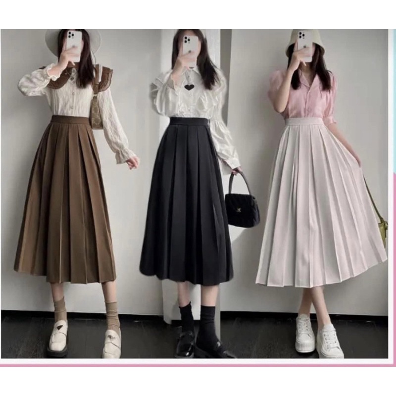 Chân váy Hàn Quốc kiểu xẻ tà  Danangsale