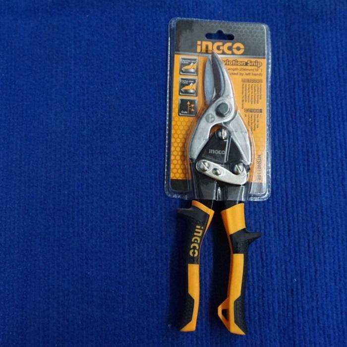 Kéo cắt tôn mũi cong phải ingco htsn0110r