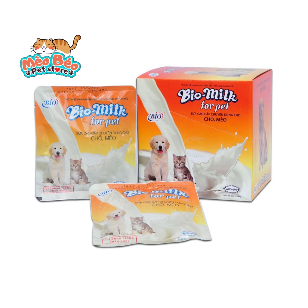 Sữa cho chó mèo Bio Milk for pet
