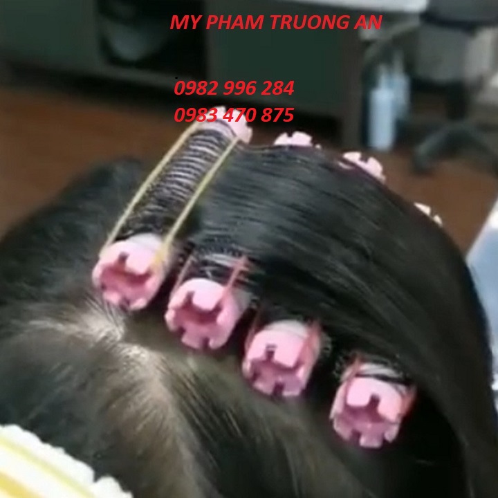 Trục uốn phồng chân tóc lô gai có 2 đầu buộc nịt bịch 10 trục