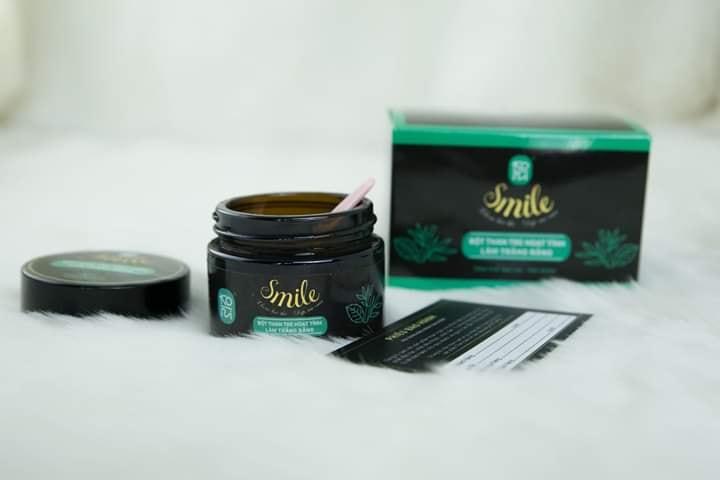 [HCM][TẶNG KÈM BÀN CHẢI ĐÁNH RĂNG HÀN QUỐC CAO CẤP] Bột Than Hoạt Tính Làm Trắng Răng Hàn Quốc -  KORI SMILE 100gam -  Làm Trắng răng trong vòng 7 ngày