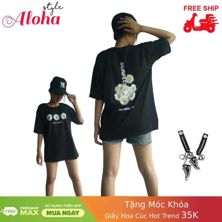 [TẶNG MÓC KHÓA GIÀY HOA CÚC 35K] ÁO THUN UNISEX TAY LỠ phom rộng nam nữ Hot Trend 2020- Chữ Khu Tập Thể- Free size 40-70kg - ALOHA STYLE - Chất liệu vải cotton thấm hút tốt, thoải mái vận động