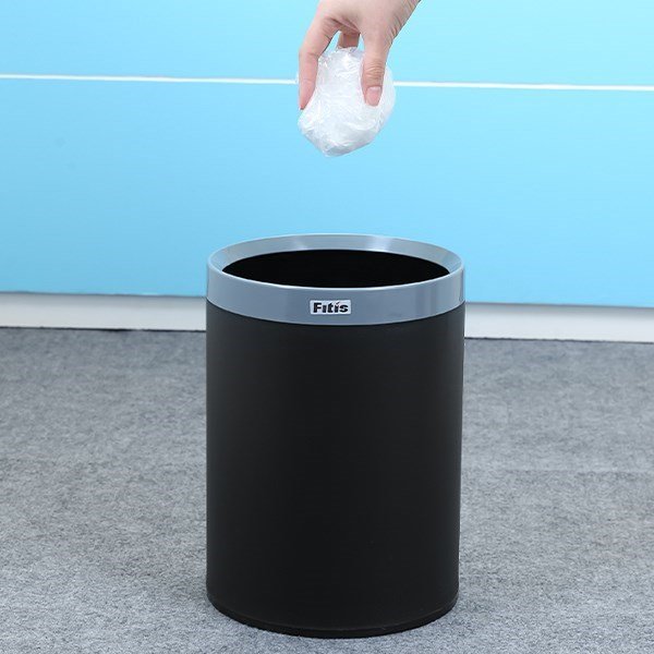 Thùng rác văn phòng 2 lớp - thùng rác fitis 2 lớp